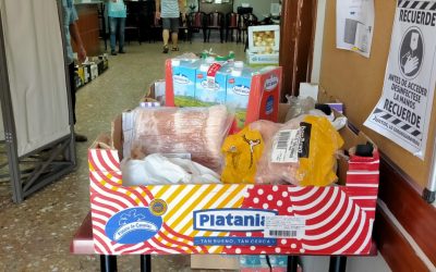 LLEGADA, DESCARGA, PREPARACIÓN Y ENTREGA DE ALIMENTOS